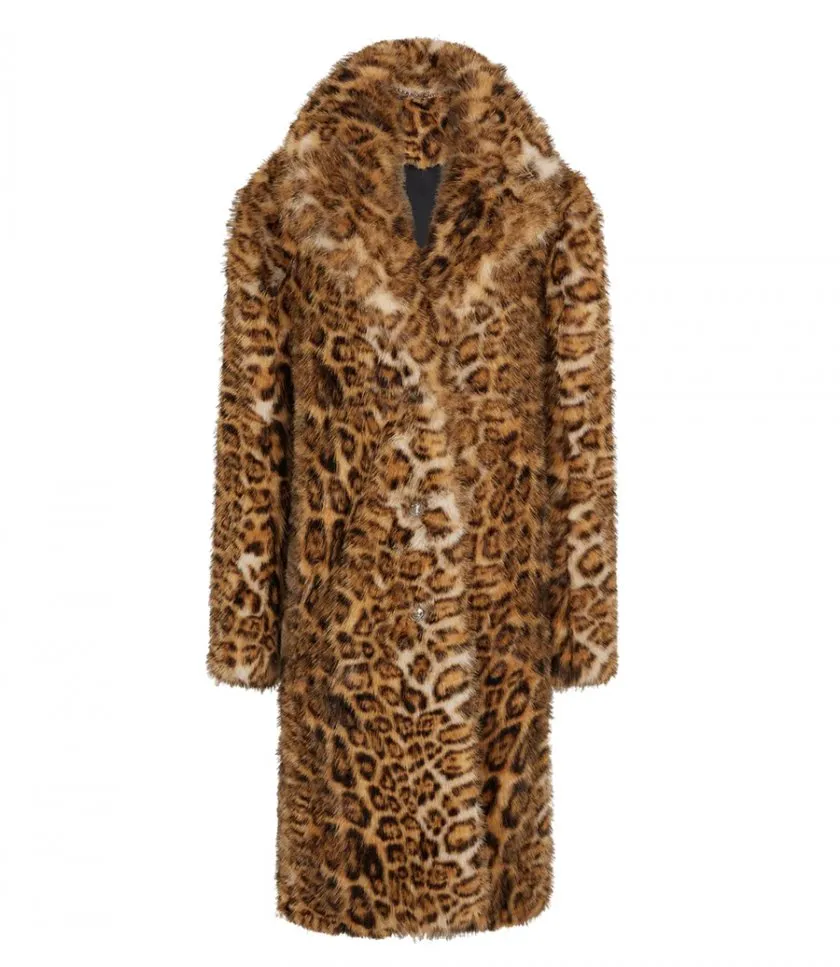 RABANNELEOPARD PRINT COAT