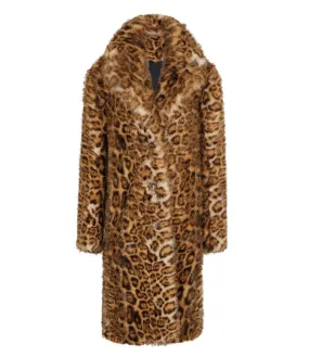 RABANNELEOPARD PRINT COAT