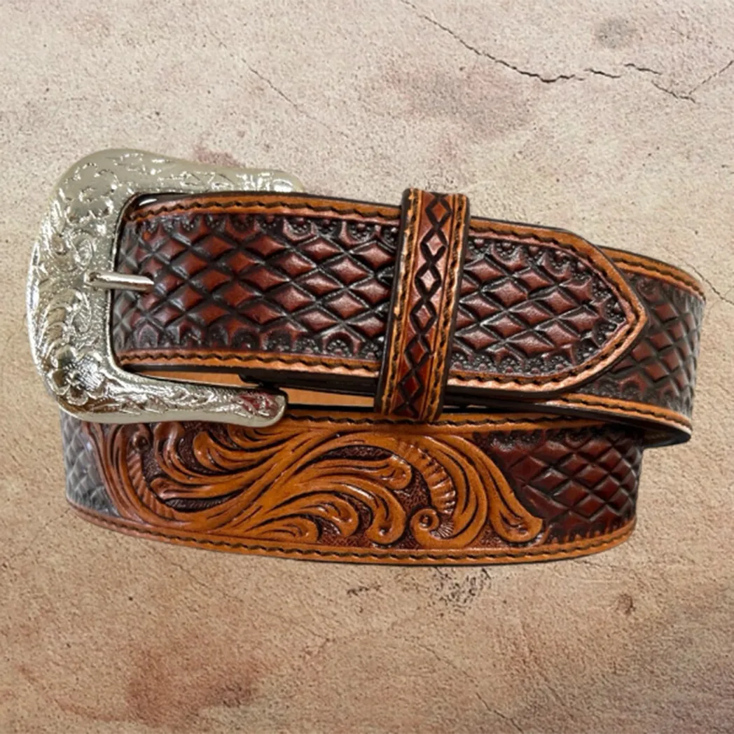 Ranger Men's Diamond Pattern Belt