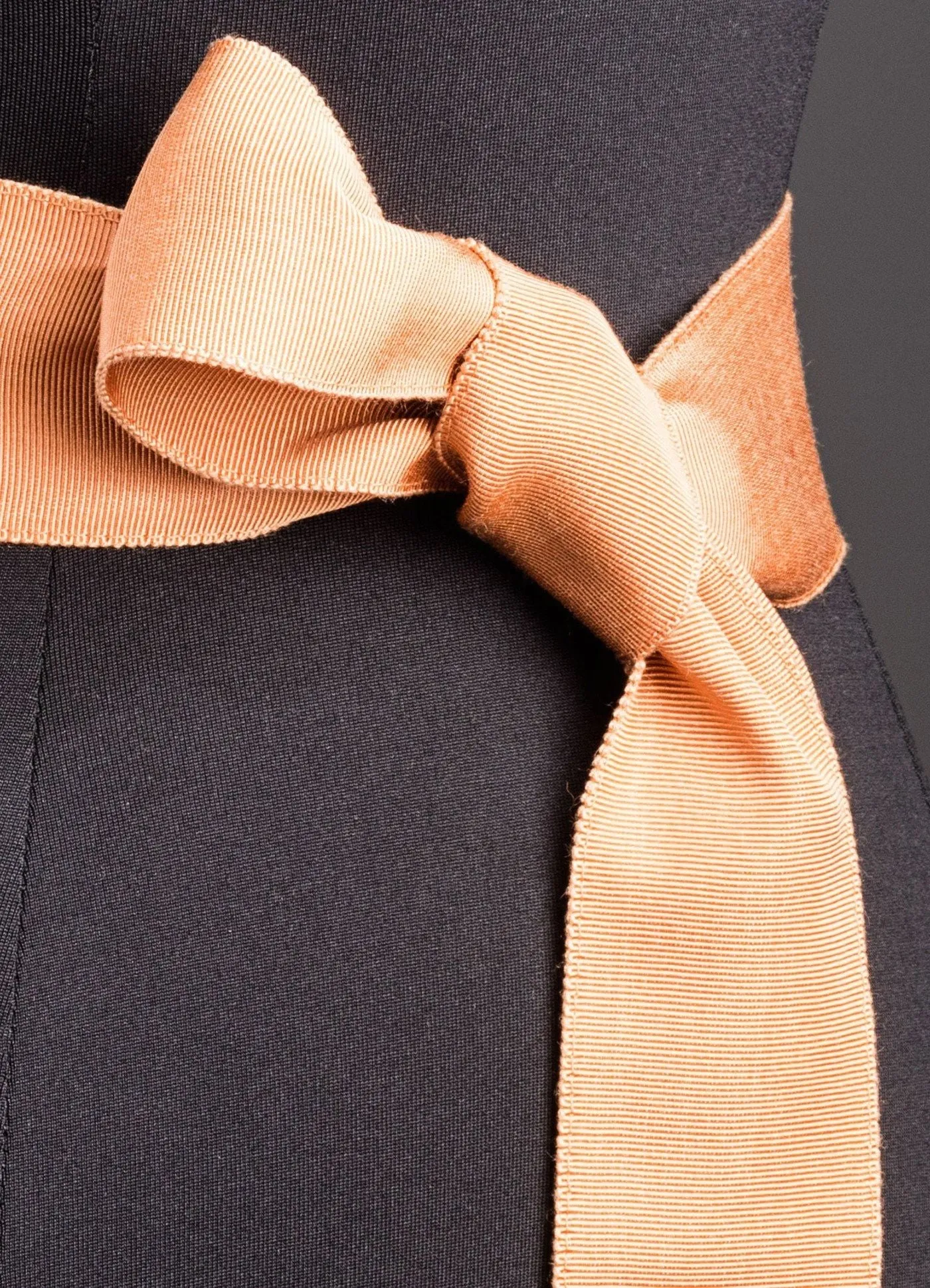 Ribbon Belt, Wide - Apricot