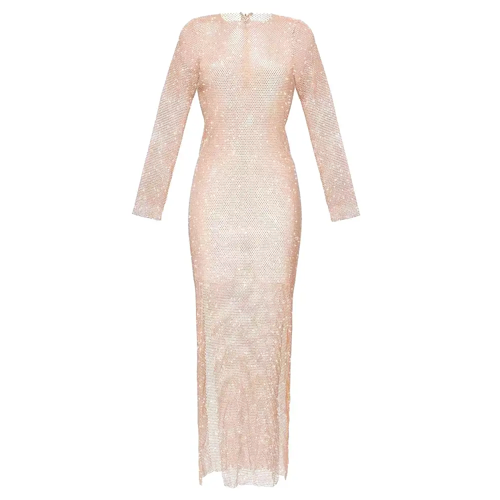 Santa Brands - Diamonds Maxi Dress - Blush