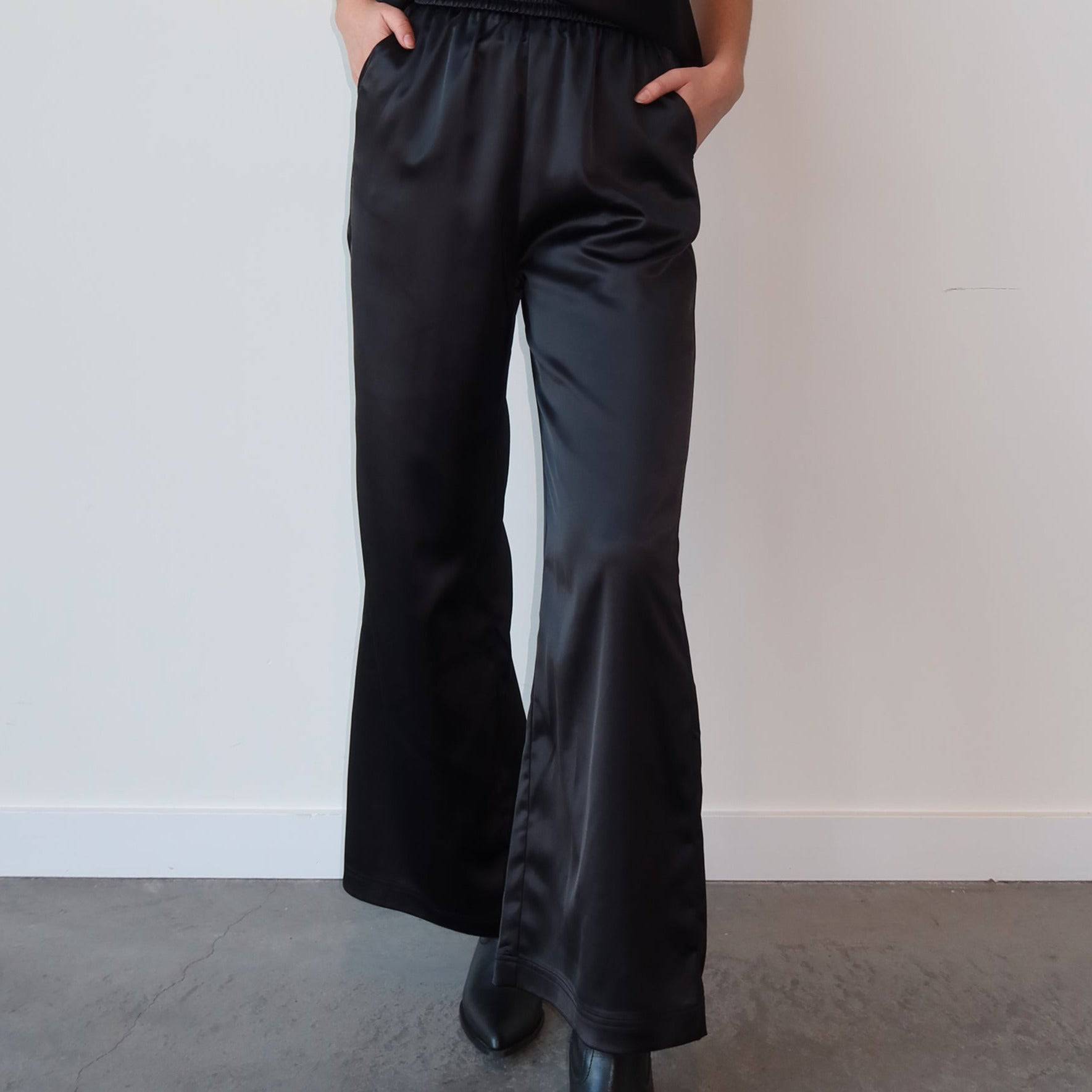 Satin Straight Leg Pant (SALE)