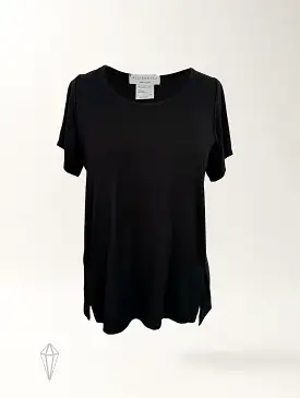 Sawyer Top - Black  Rayon Jersey