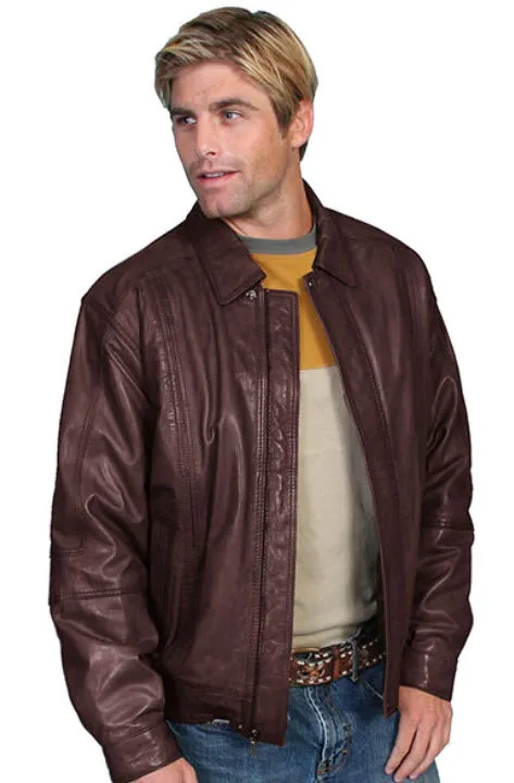 Scully Premium Lambskin Jacket Chocolate