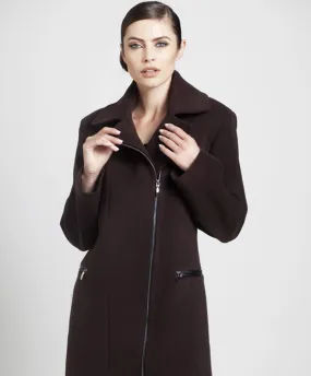 Side-Zip Car Coat