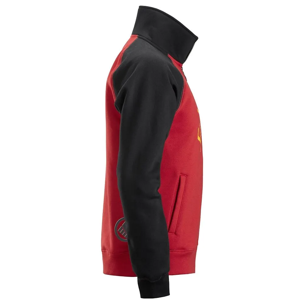 Snickers 2887 Logo Full Zip Jacket - Chili Red