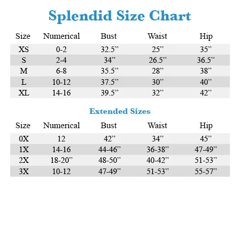 Splendid Sloane Short Sleeve Rayon Jersey Scoop Neck Tee