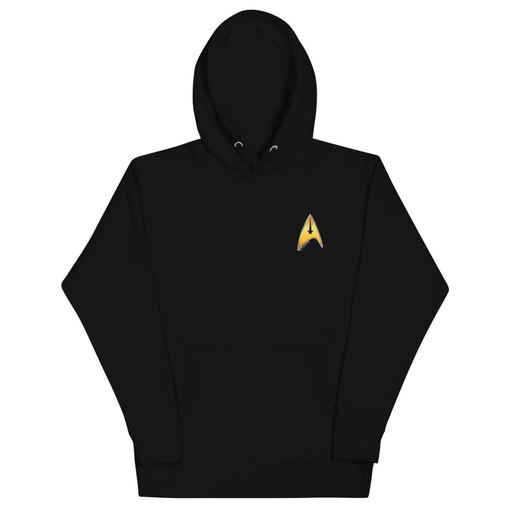 Star Trek: Strange New Worlds Command Badge Unisex Hoodie