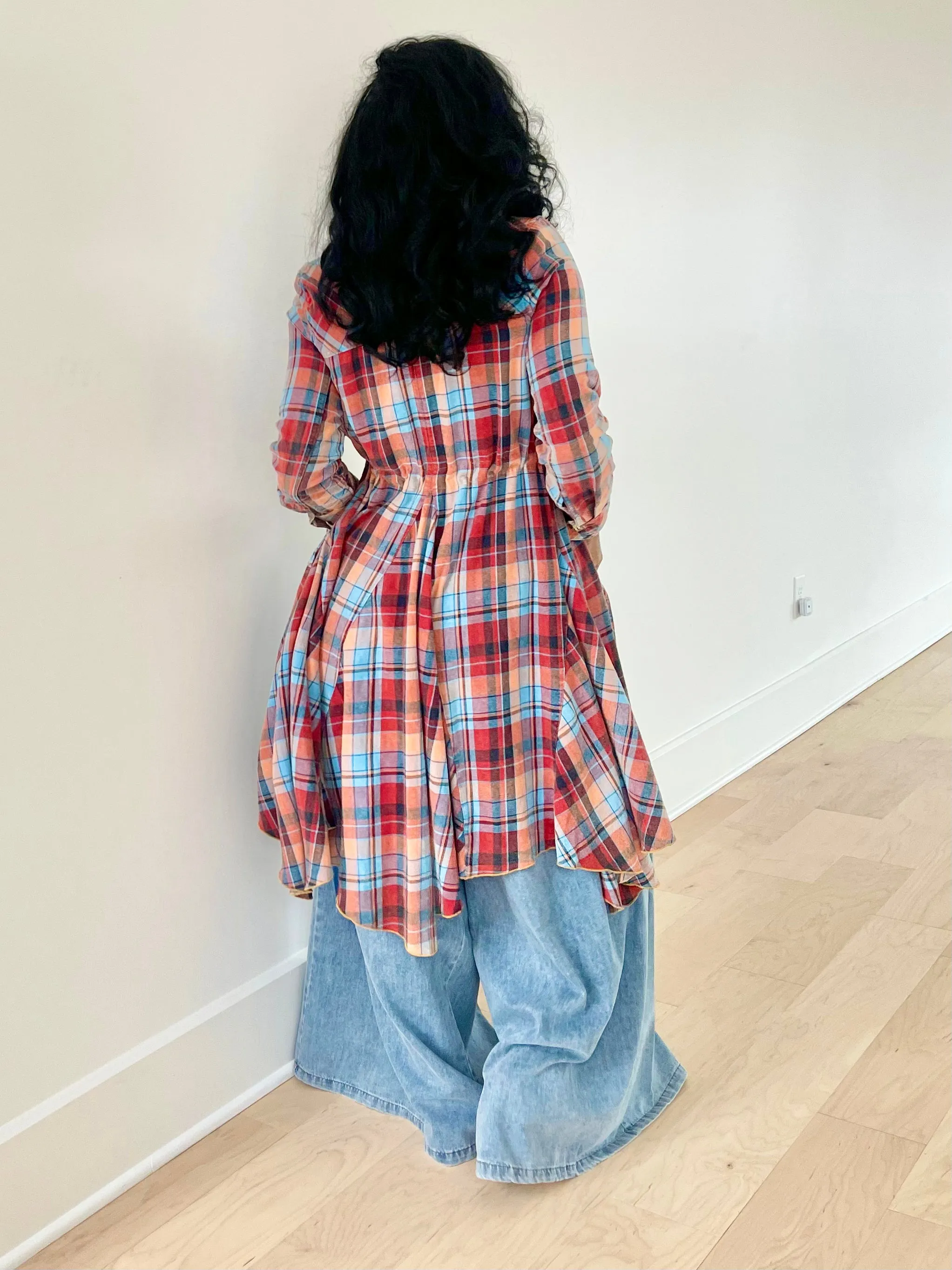 Sweet November Plaid Shacket