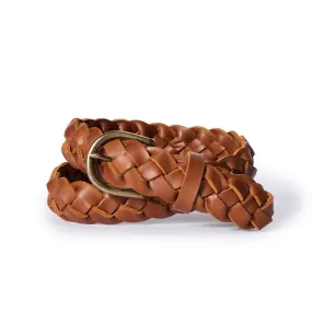 The Braided Belt in Whiskey