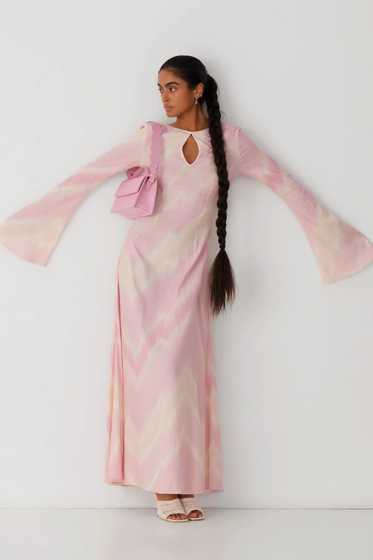 The Wolf Gang Ames Maxi Dress - Blush