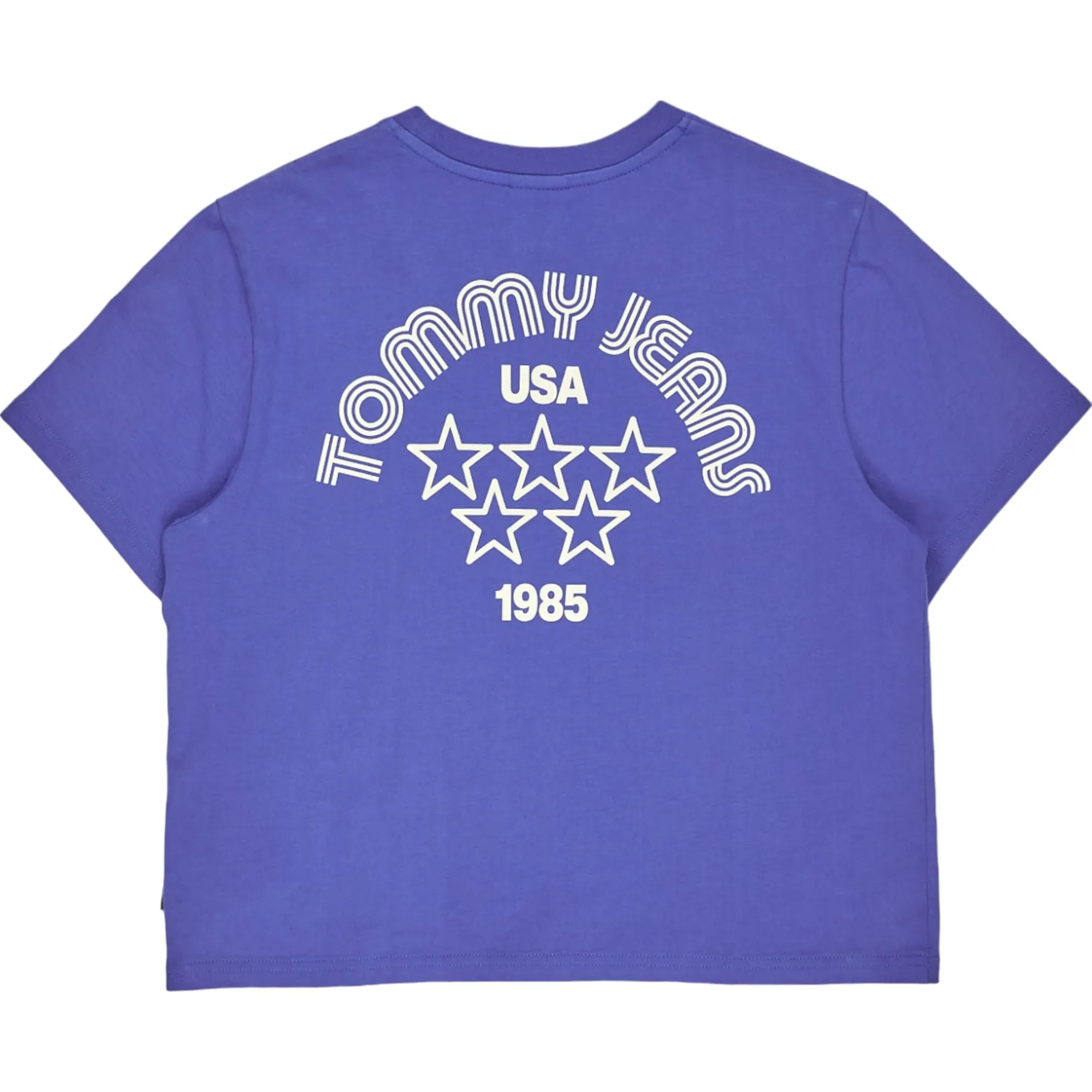 Tommy Jeans Purple Logo T-Shirt