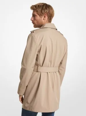 Woven Trench Coat